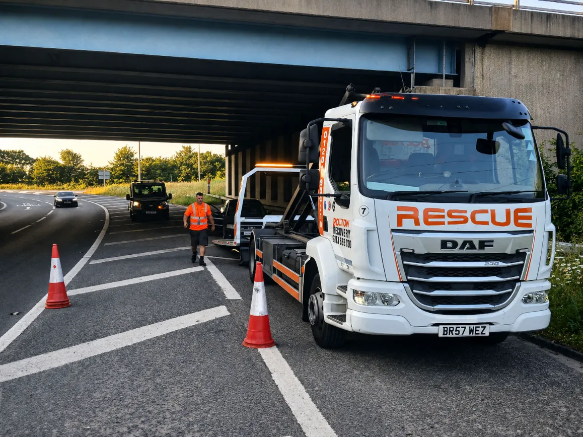 Breakdown recovery service in Bury