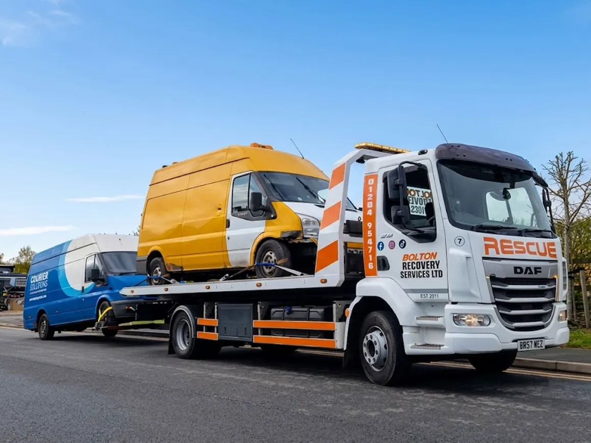 Breakdown recovery service in Ramsbottom