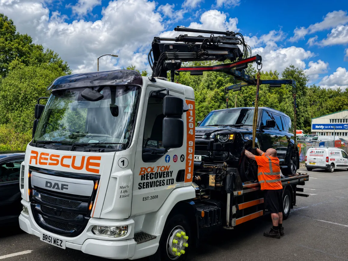 Breakdown recovery service in Wigan