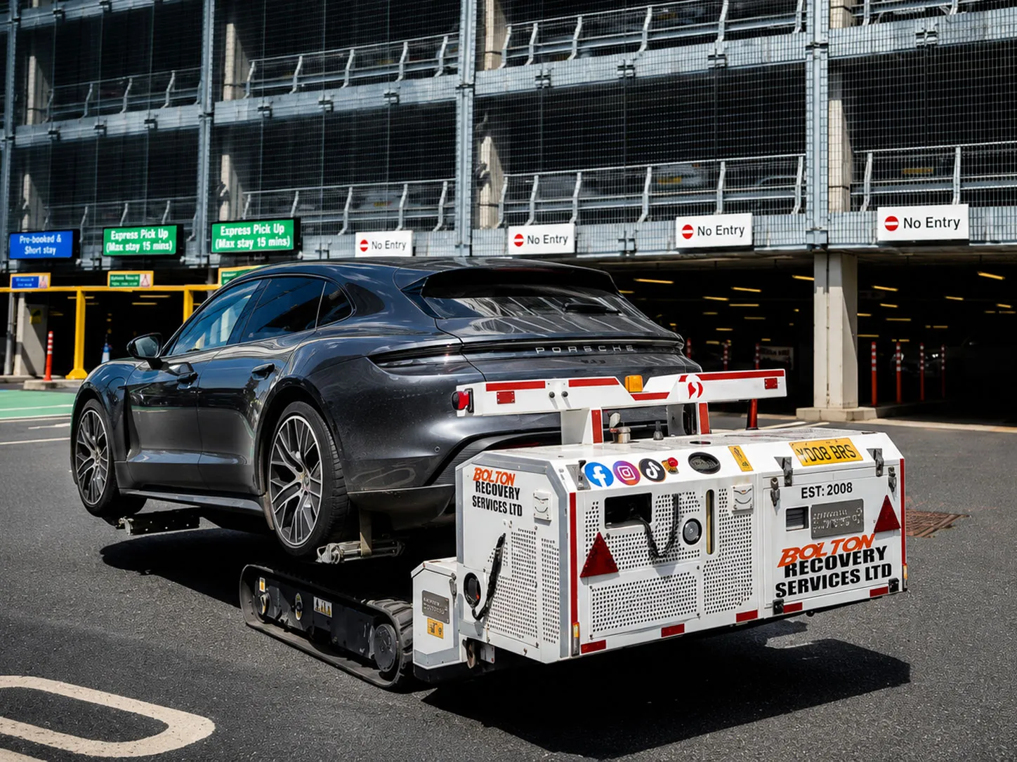 Eastract Specialist Recovery — For Vehicles Standard Trucks Can't Reach