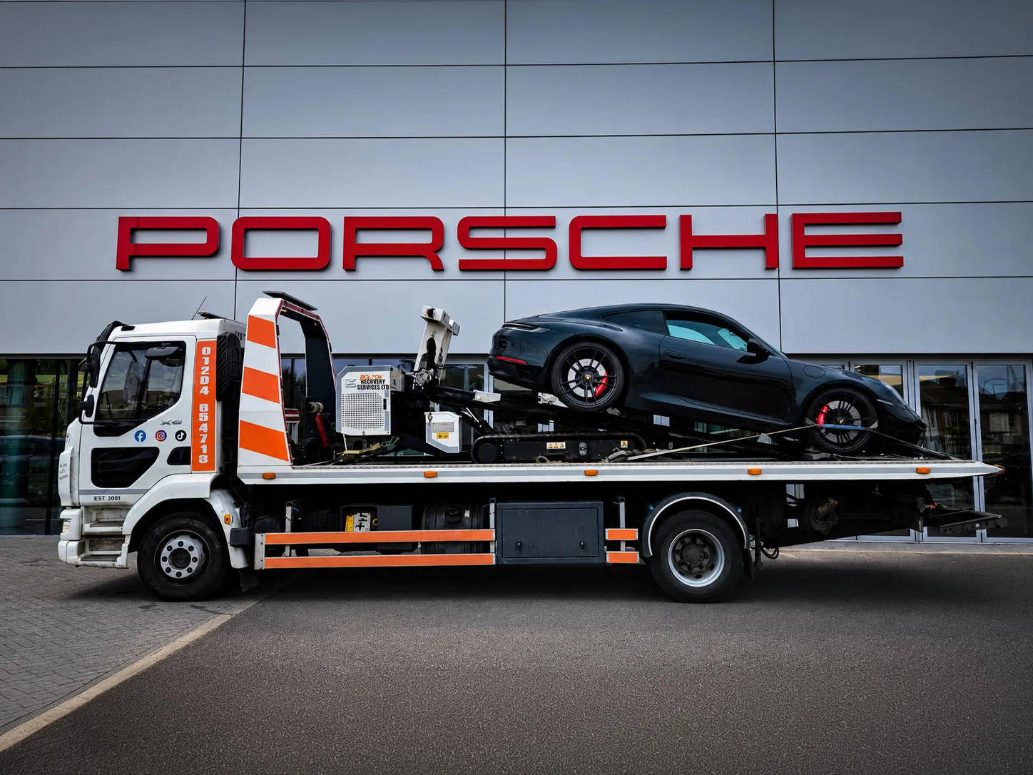 Vehicle Collection and Delivery Services in Bolton, Greater Manchester, UK