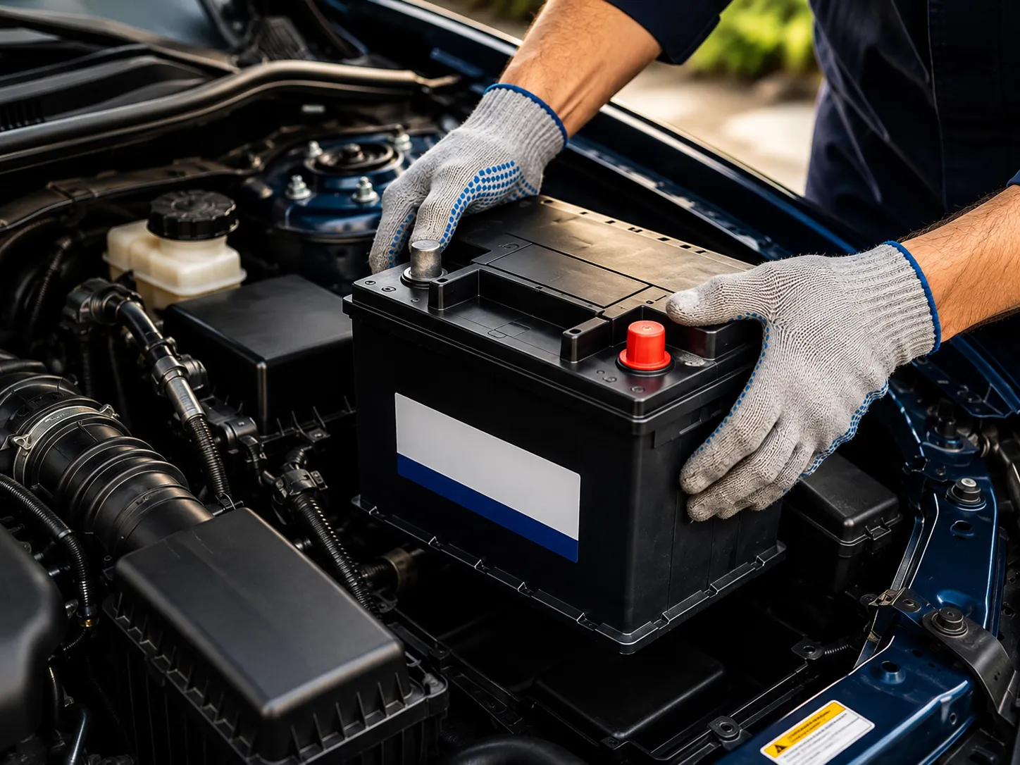 Car battery fitting service in Bolton